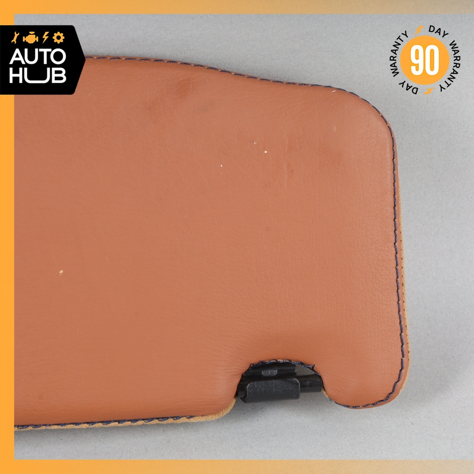 02-07 Maserati M138 4200 Coupe Front Left Side Sunvisor Sun Visor Suede OEM 31k