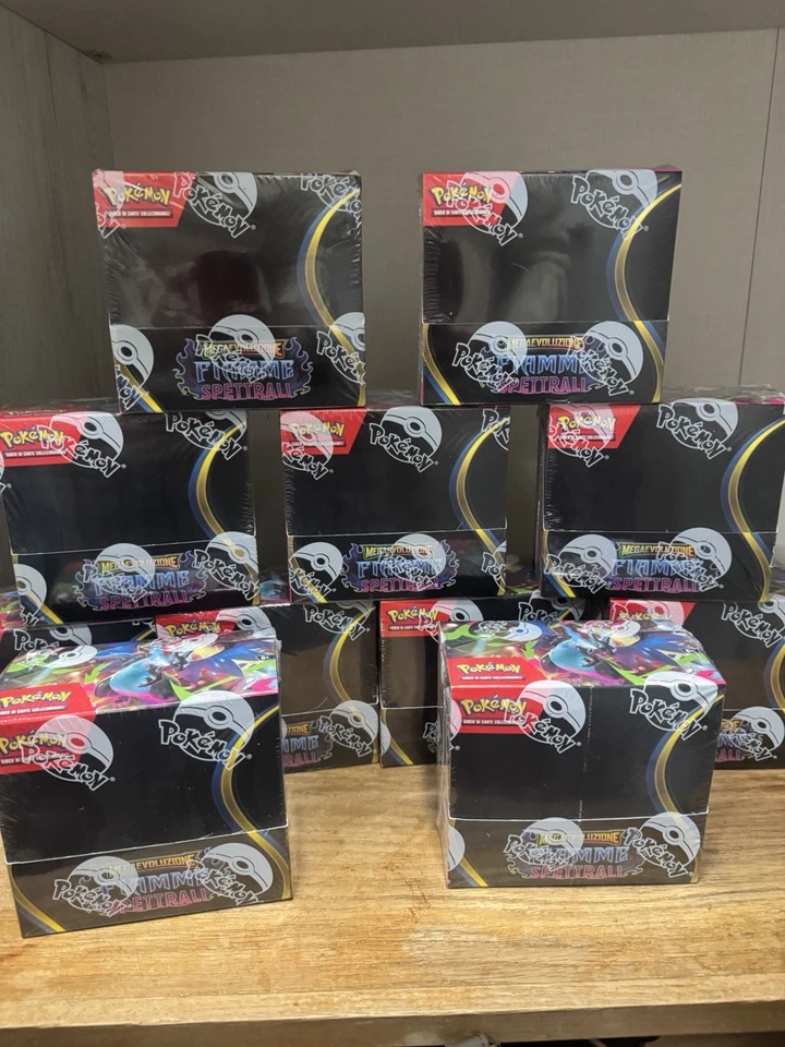 Pokemon set Fiamme Spettrali Booster Box Display 36 Buste Italiano SEALED - Immagine 4 di 4