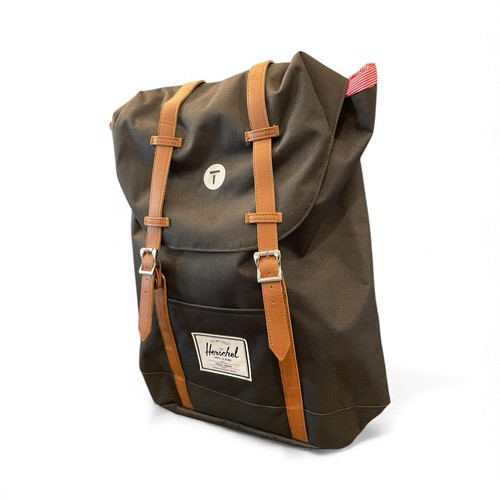 Herschel Supply Co. Retreat Backpack Padded Interior Laptop Sleeve Black Brown
