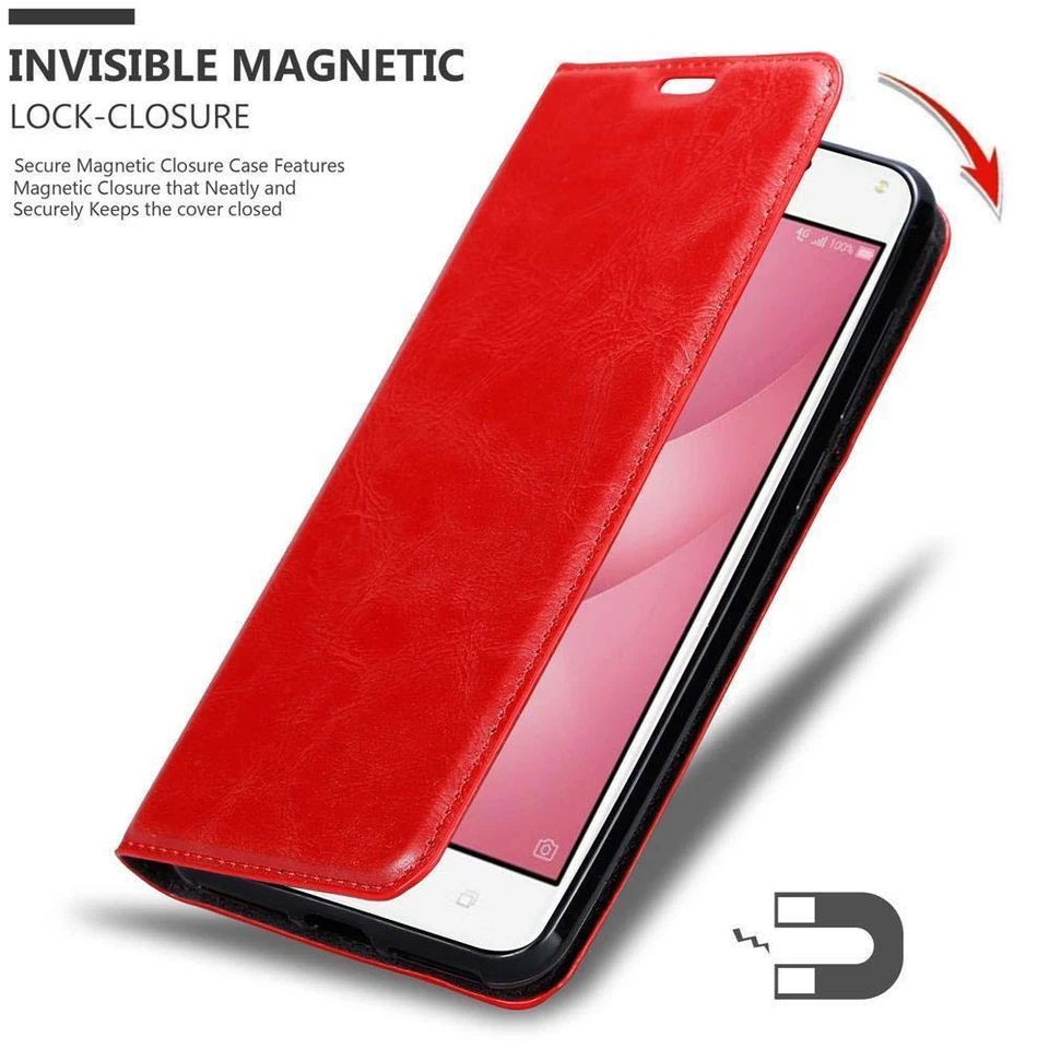 Case for Asus ZenFone 4 MAX (5,2 inch) Cover Protection Book Wallet Magnetic - Image 4 of 4