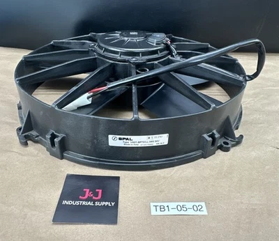SPAL VA01-BP70/LL-36S 12" High Performance Pusher Fan 24V 1760CFM - NEW SURPLUS - Image 1 of 4