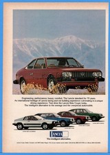 1976 Lancia Beta Scorpion Hpe Station Wagon Coupe Sedan Magazine Print Ad 1976 Lancia Beta Scorpion Hpe Station Wagon Coupe Sedan Magazine Print Ad