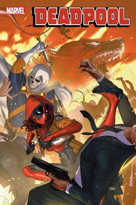 DEADPOOL #7 MARVEL 2024 TAURIN CLARKE MAIN COVER NM KEY 1ST ELLIE AS DEADPOOL