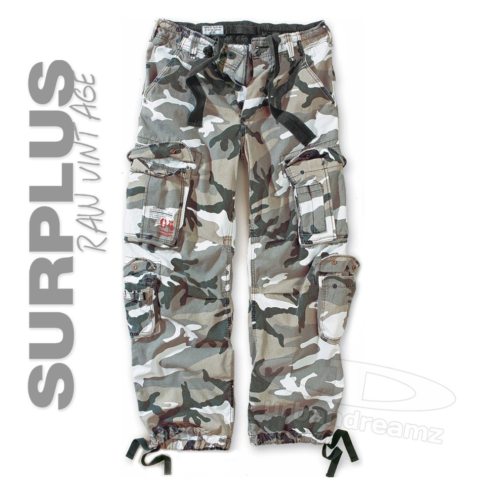 SURPLUS™ Raw Vintage★ AIRBORNE/ FATIGUES/ TREKKING Cargo Hose US