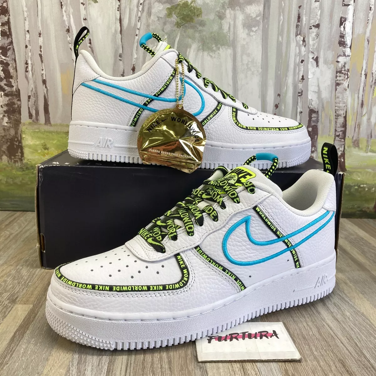 Nike Neon Air Force 1 Worldwide Pack Colorways