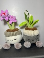 Greenhouse by Russ 12 Inch Plush Stuffed Succulent Plant Toy Echinacea Lily EUC