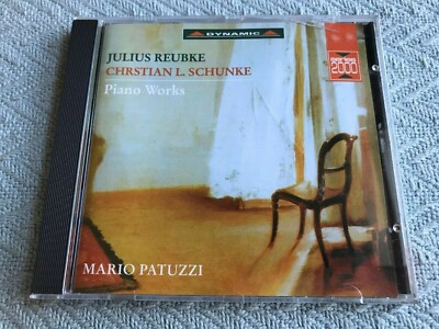 REUBKE/ SCHUNKE: Sonata B Flat- Mazurka E Major- Scherzo D minor (CD, 1999)