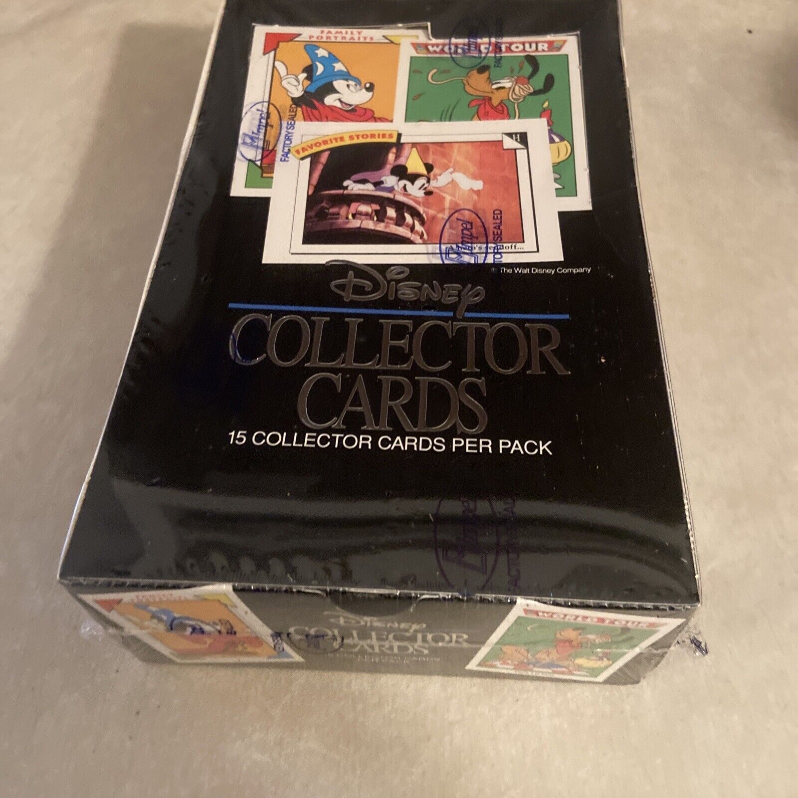 Disney 1991 Collector Trading Cards Box (Pack of 36) (4618025) New Not Used