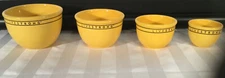 Chantal Measuring Cups Nesting Bowls Chantal Live Strong Yellow Set 4 2006
