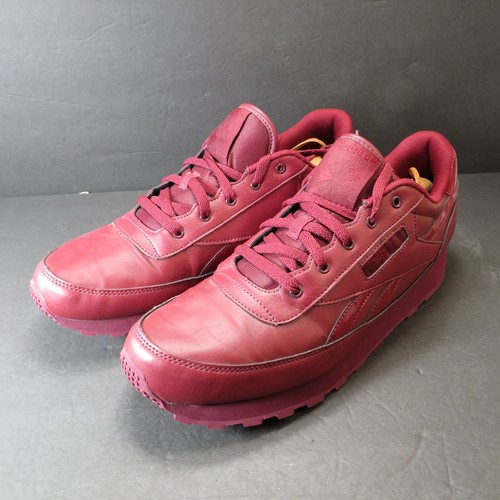 Reebok Classic Shoes RED Gum Leather Ortholite 212001 Men's Size 13 | eBay