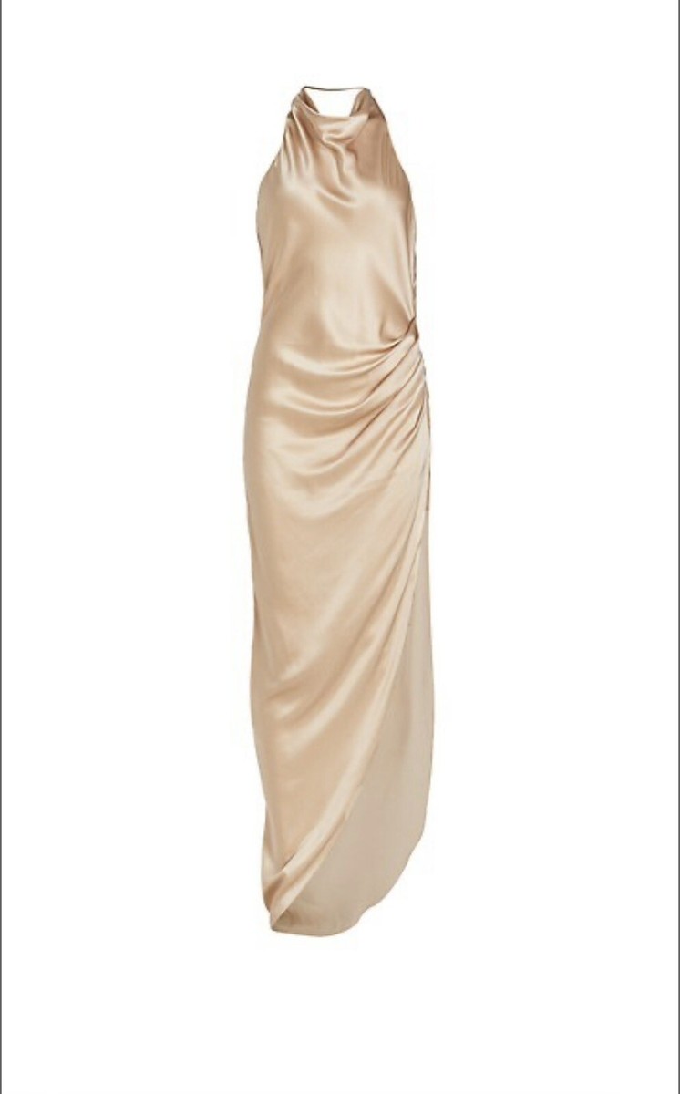 long cotton dress Organic Corner / Coral Rose Color::#59-Ivory izagb13r Halston 1970s Black Silk eye Classic collar Lace