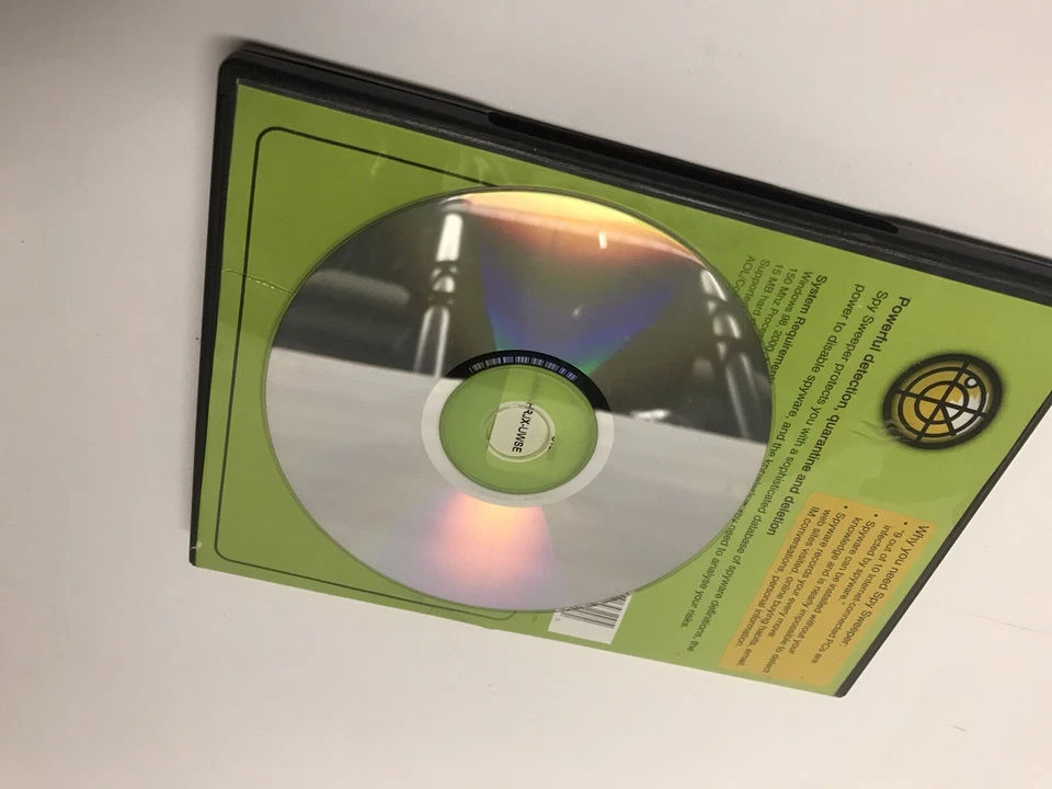 Webroot Spy Sweeper (CD-ROM) 2003-2004 con código clave - detección de spyware Foto 3 de 3