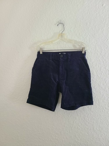 Navy Blue Corduroy Shorts Size 