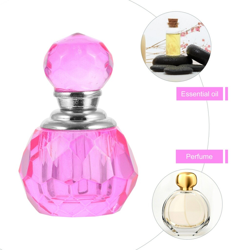 Perfume Bottle Ornaments Travel Artificial Crystal Storage Bottles