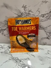 HotHands Toe Warmers w/Adhesive 8 Hours Pure Heat Air Activated 1 Pair Sealed