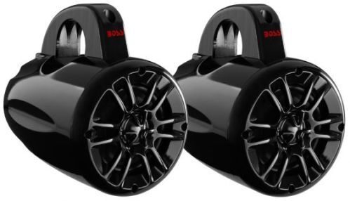 BOSS AUDIO 4 2-Way All-Terrain/Marine Wake Tower Roll-Bar Speaker System MRWT40