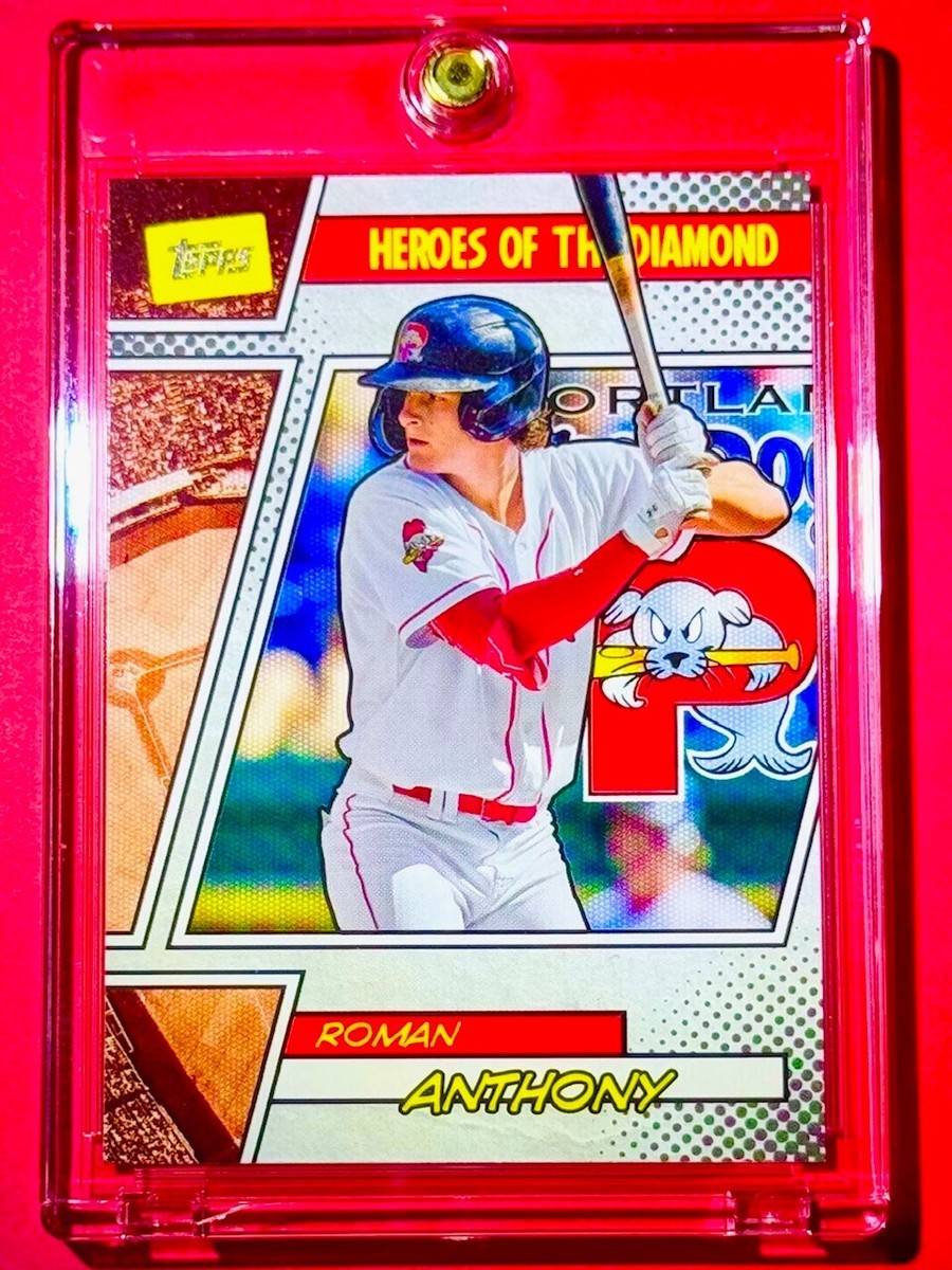 Roman Anthony TOPPS ROOKIE CARD HEROES OF THE DIAMOND