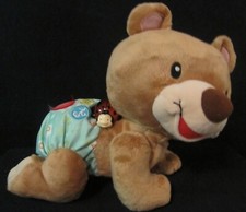 VTech Explore and Crawl Learning Brown Bear Cub Lights Sounds Moves Ladybug