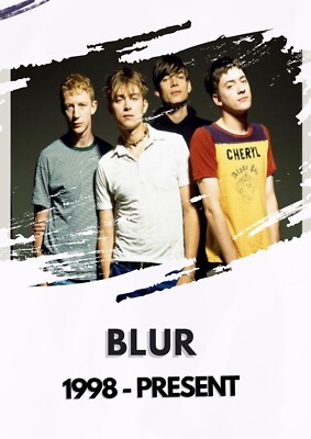 Blur A3 Print Poster Wall Art Album CD.