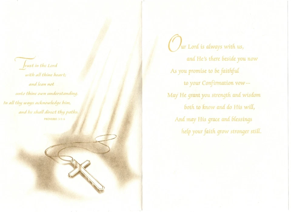 Congratulations Special Son On Your Confirmation Hallmark Greeting Card - Image 2 of 3