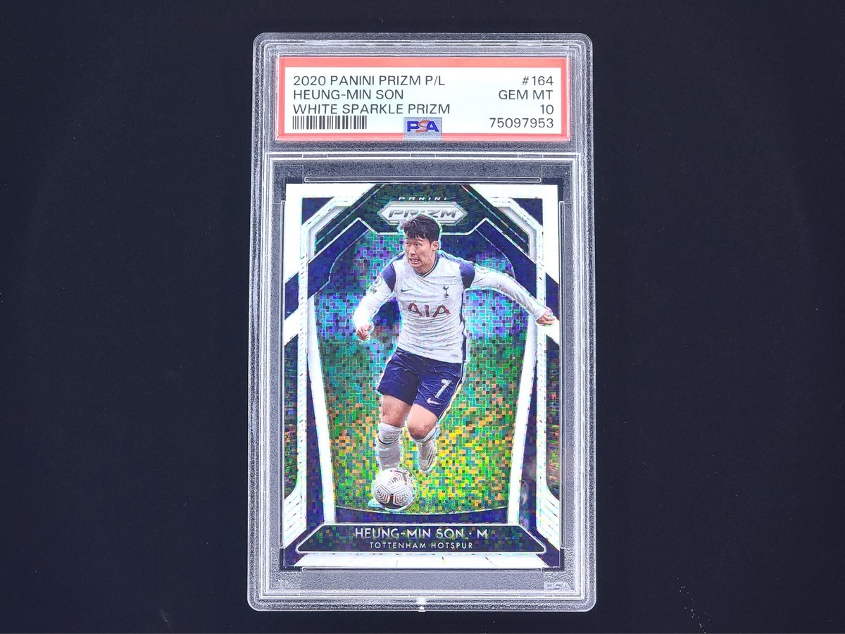 Heung-Min Son 2020-21 Panini Prizm Premier League Soccer Autograph