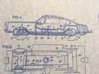 Matchbox Lesney 1960's Custom #8 Ford Mustang Blue Print Copy.