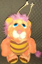 Vintage 1984 12" Hasbro Walt Disney Bumblelion Wuzzles Stuffed Plush Toy Doll