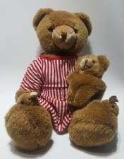 Vintage 17" Schmid Musical Teddy Bear Plush Lullaby Wind Up 1984 Gordon Fraser