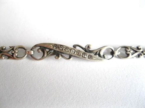 RARO meraviglioso bracciale vintage ucraino argento 925 URSS! - Foto 6 di 11