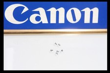 209749 CANON AE-1 PROGRAM TOP COVER SCREWS 1 SET QUANTITY 6 SCREWS USED