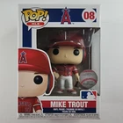 Funko POP Mike Trout Red Los Angeles Angels of Anaheim #08 MLB Baseball Figure