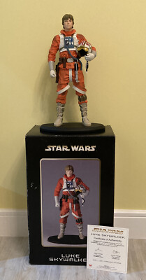 Star Wars Attakus Luke Skywalker X-Wing Gear Ltd Edition Sammlerstück Statue 2001
