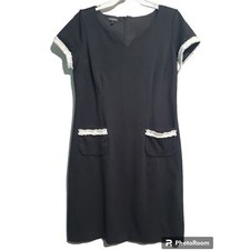 Talbots Ponte Knit Shift Dress