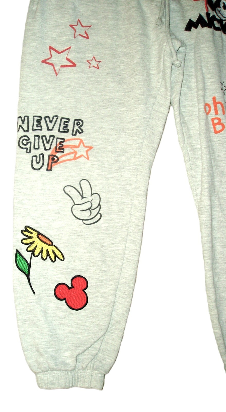 JUNIOR'S DISNEY MICKEY MOUSE DRAWSTRING JOGGER SW… - image 2