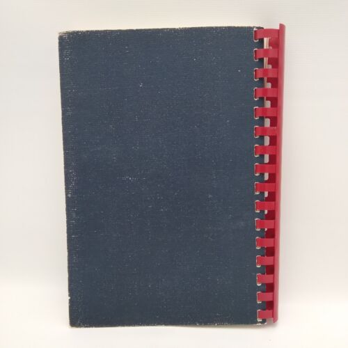 Vintage 1975 Odessa Texas The Blue Denim Gourmet Cookbook Spiralbound - Picture 2 of 11