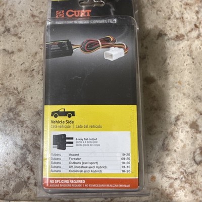 Reliable 4-Pin Trailer Wiring Connector for Subaru Ascent, Forester, Outback