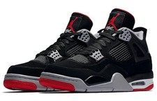 AJ 4 Retro OG Bred 2019 Black Fire Red 308497-060 Brand new N5