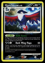 Honchkrow 10/123 Mysterious Treasures Reverse Holo