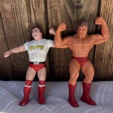 Vintage LJN Titan Sports Mr. Wonderful Paul Orndorff  & Rowdy PiperAction Figure