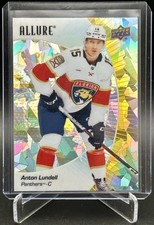 23-24 UPPER DECK ALLURE HOCKEY ANTON LUNDELL Yellow Taxi SP! Exclusive Panthers