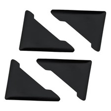 4PCS Car Door Edge Guards, Anti-Scratch PVC Front Door Corner Bumper 4pcs