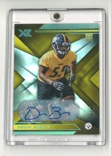 2019 Panini XR Devin Bush II Rookie Auto Pittsburgh Steelers #143