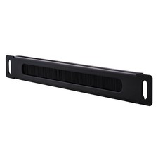 2 PCS 0.5U Brush Cable Manager Rack Mount Management Panel 10 Inch Server