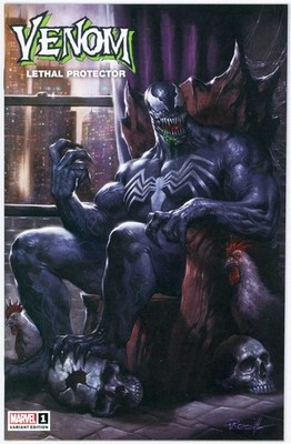 VENOM LETHAL PROTECTOR #1 J - 2022 - Lucio Parrillo Variant cover