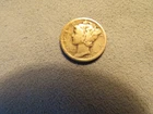 1927 D Mercury Dime. F+