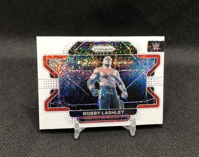 2022 Prizm WWE Bobby Lashley WHITE SPARKLE PRIZM REWARDS PACK EXCLUSIVE SSP #29