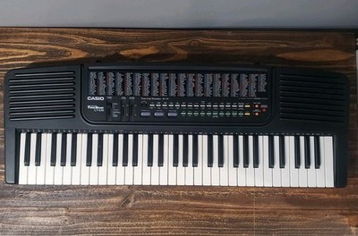 Casio CT-636 ToneBank Keyboard 465 Sounds Full Size Keys Works Great
