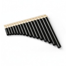 Pan Flute Easy to Learn 18 Pipe Flute Polished Mouthpiece for Students
