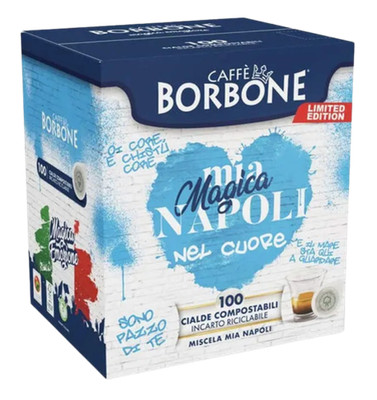 CAFFÈ BORBONE - MIA MAGICA NAPOLI - Box 100 PADS ESE44 7.2g - LIMITED EDITION