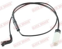 Warnkontakt, Bremsbelagverschleiss FÜR BMW - Quick Brake WS 0249 A